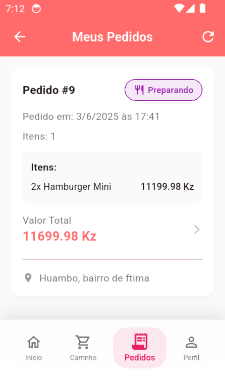 Delivery App - Imagem 3